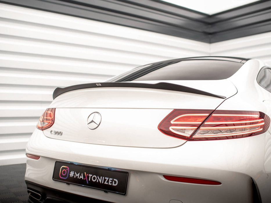 SPOILER EXTENSION CAP MERCEDES C-CLASS W205 COUPE AMG-LINE (2015-2018)