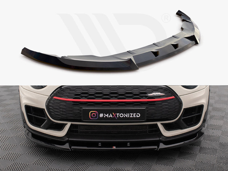 FRONT SPLITTER V.1 MINI COOPER CLUBMAN JOHN COOPER WORKS F54 FACELIFT