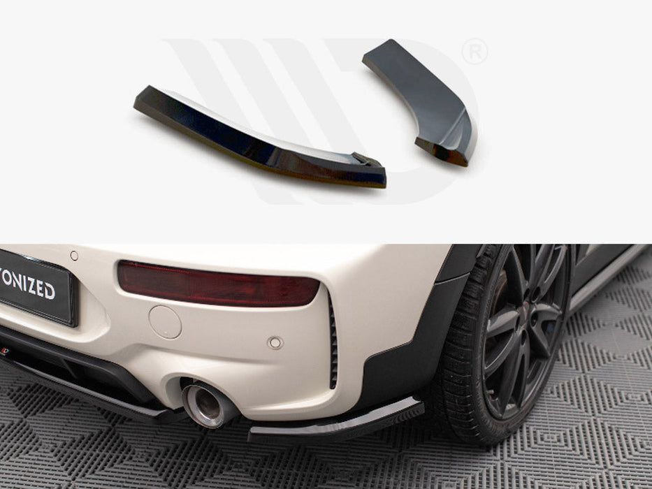 REAR SIDE SPLITTERS MINI COOPER CLUBMAN JOHN COOPER WORKS F54 FACELIFT ...
