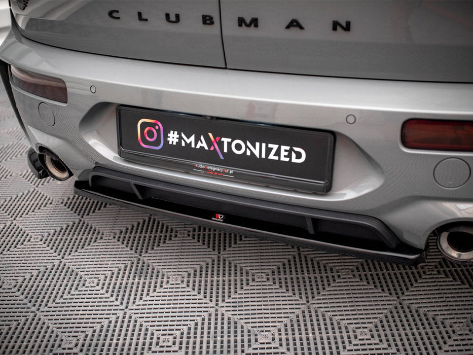 CENTRAL REAR SPLITTER MINI COOPER CLUBMAN JOHN COOPER WORKS F54