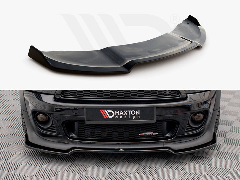 FRONT SPLITTER V.2 MINI COOPER JOHN COOPER WORKS R56
