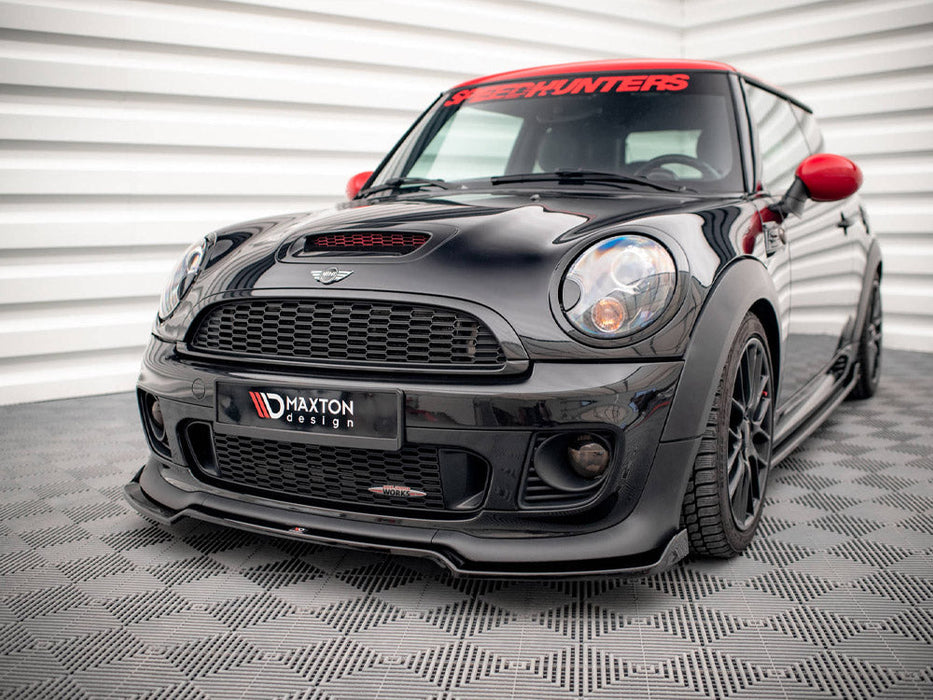 FRONT SPLITTER V.2 MINI COOPER JOHN COOPER WORKS R56