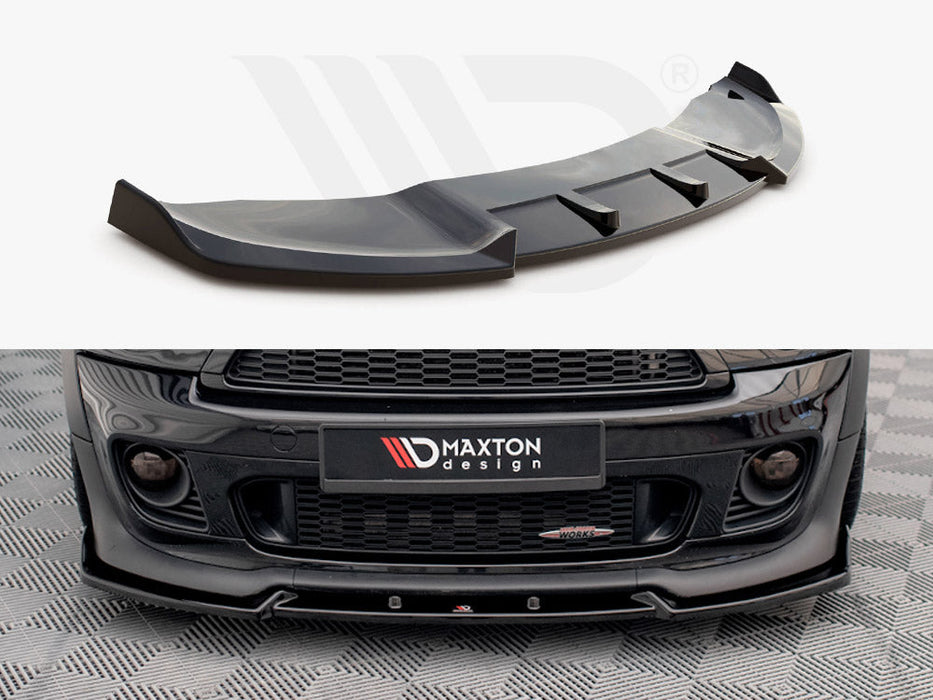 FRONT SPLITTER V.3 MINI COOPER JOHN COOPER WORKS R56