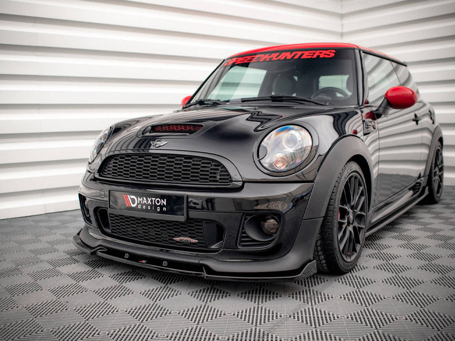 FRONT SPLITTER V.3 MINI COOPER JOHN COOPER WORKS R56