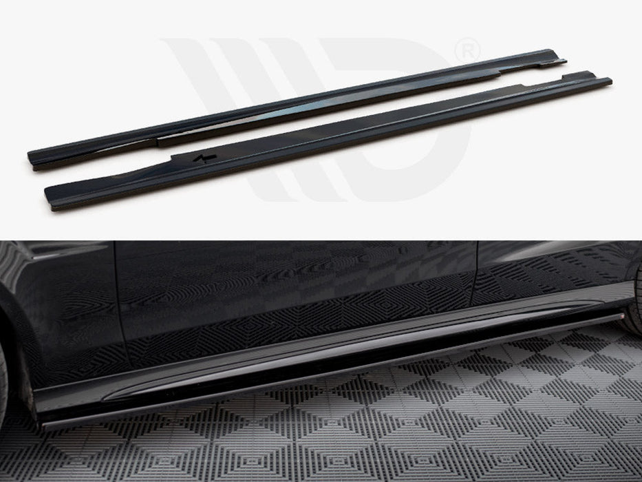 SIDE SKIRTS DIFFUSERS MERCEDES-BENZ E63 AMG SEDAN W212 FACELIFT (2012-2014)