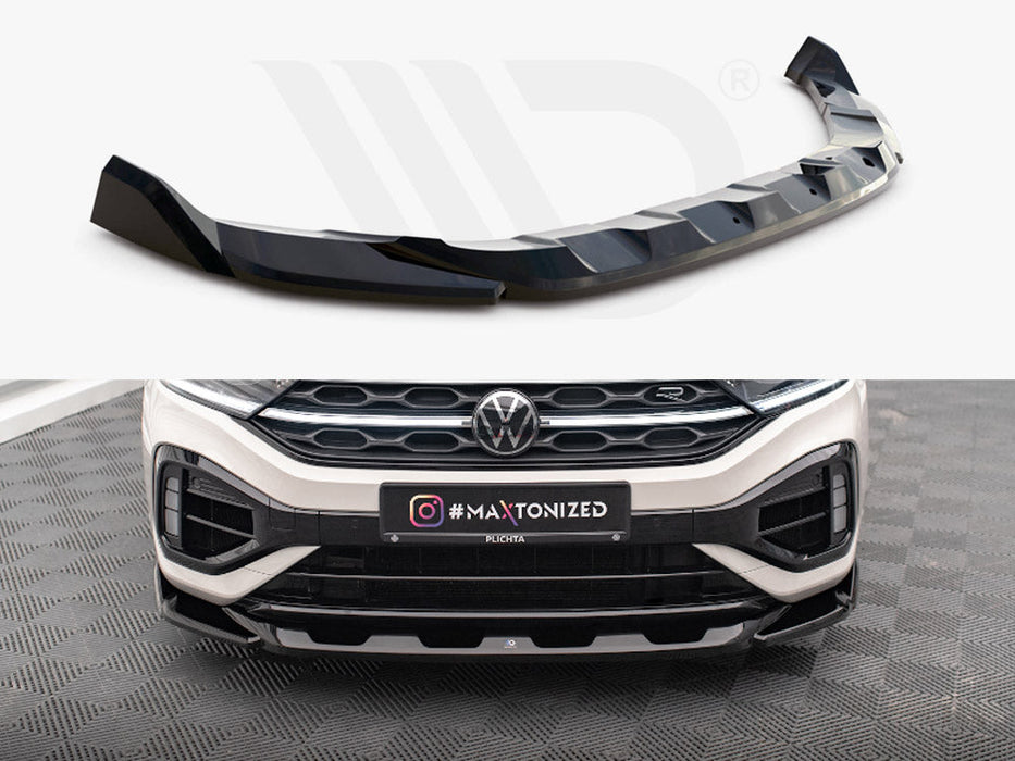 FRONT SPLITTER V.2 VOLKSWAGEN T-ROC R MK1