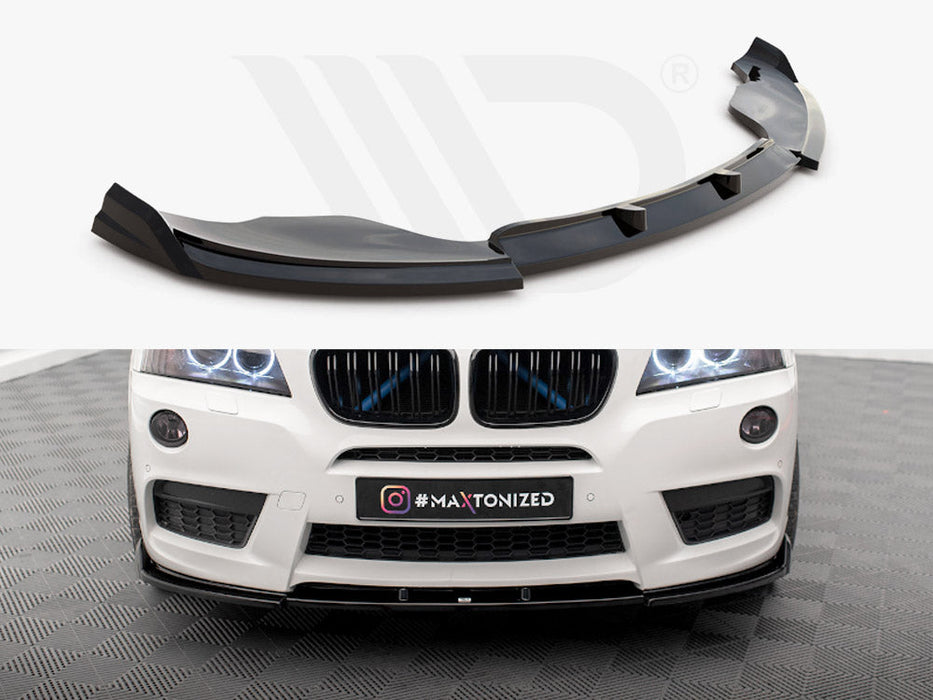 FRONT SPLITTER BMW X3 M-PACK F25