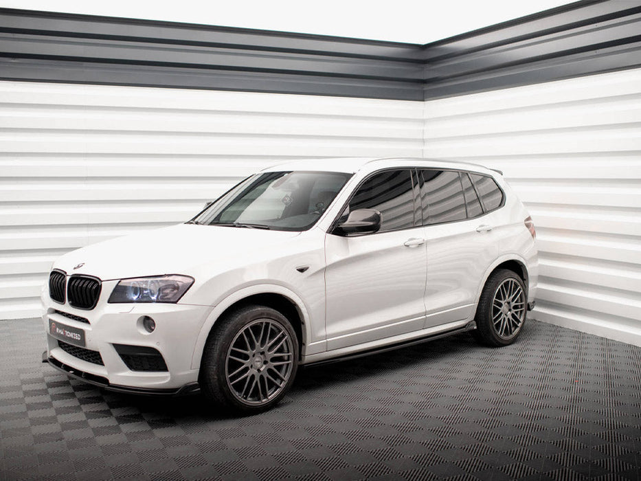 SIDE SKIRTS DIFFUSERS BMW X3 M-PACK F25