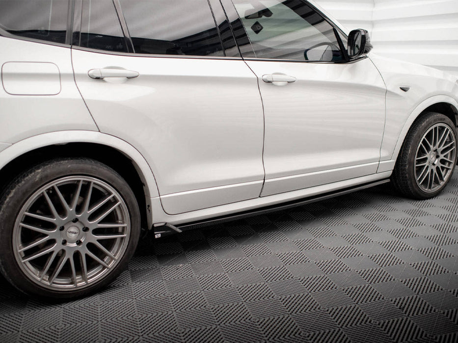 SIDE SKIRTS DIFFUSERS BMW X3 M-PACK F25
