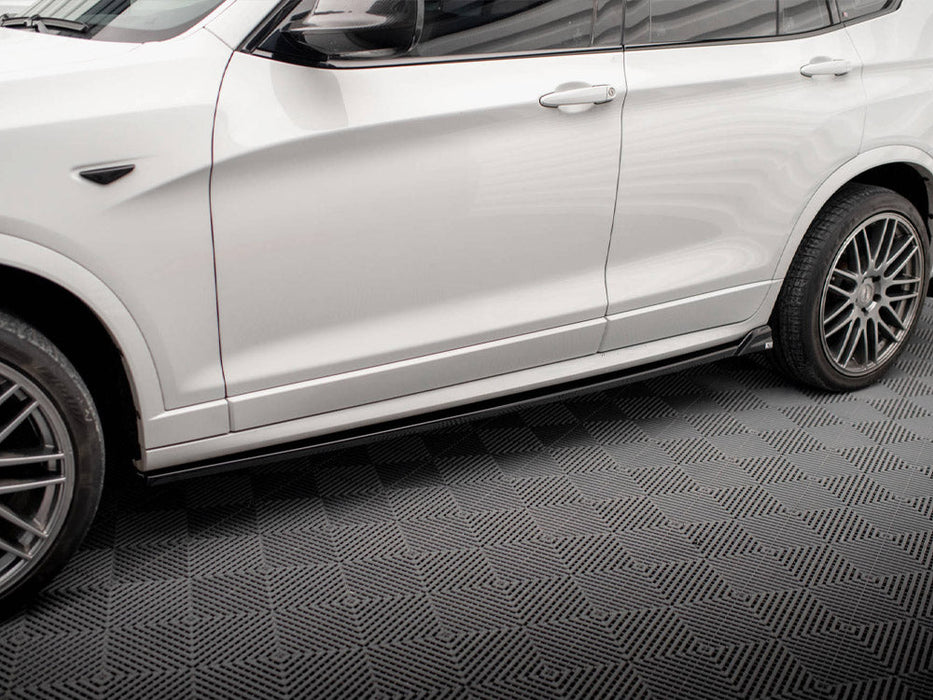 SIDE SKIRTS DIFFUSERS BMW X3 M-PACK F25