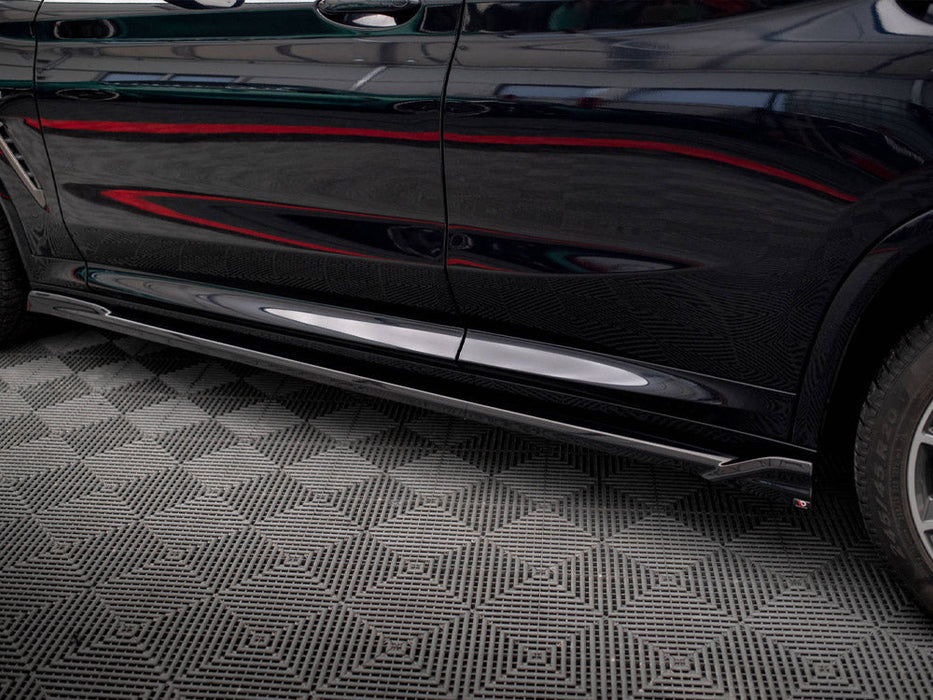 SIDE SKIRTS DIFFUSERS V.2 BMW X4 M-PACK G02