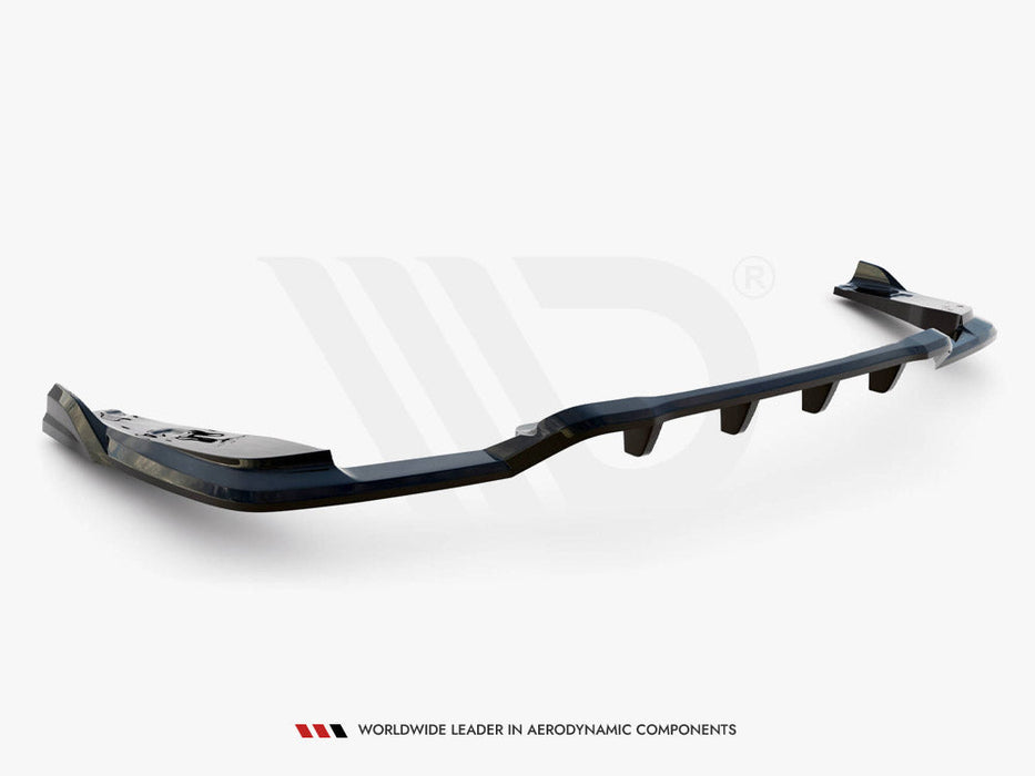 CENTRAL REAR SPLITTER (VERTICAL BARS) V.2 BMW X4 M-PACK G02