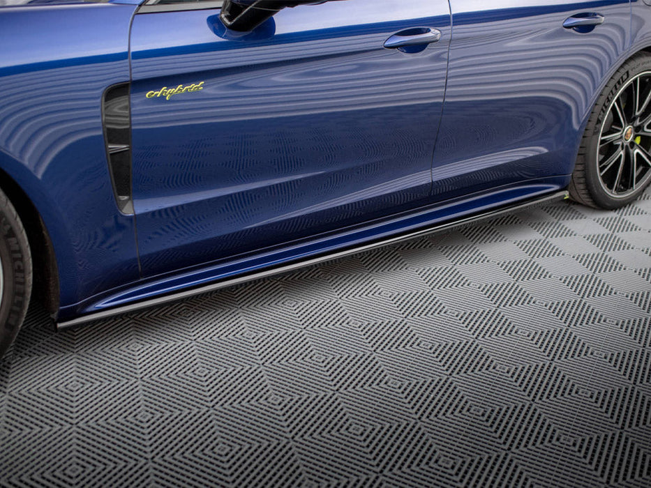 SIDE SKIRTS DIFFUSERS PORSCHE PANAMERA E-HYBRID 971 FACELIFT
