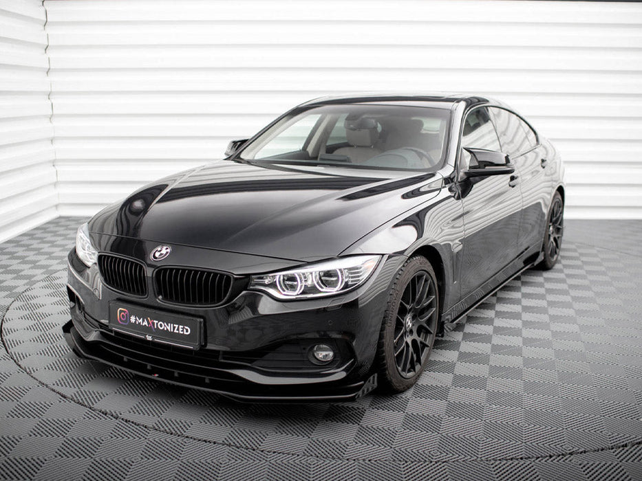STREET PRO FRONT SPLITTER + FLAPS BMW 4 GRAN COUPE F36
