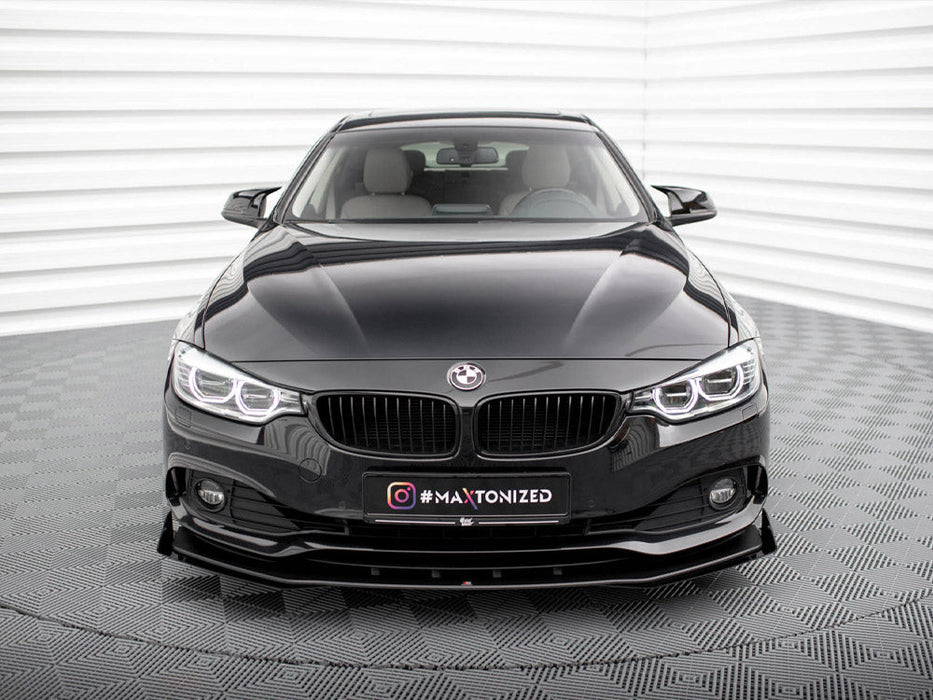 STREET PRO FRONT SPLITTER + FLAPS BMW 4 GRAN COUPE F36