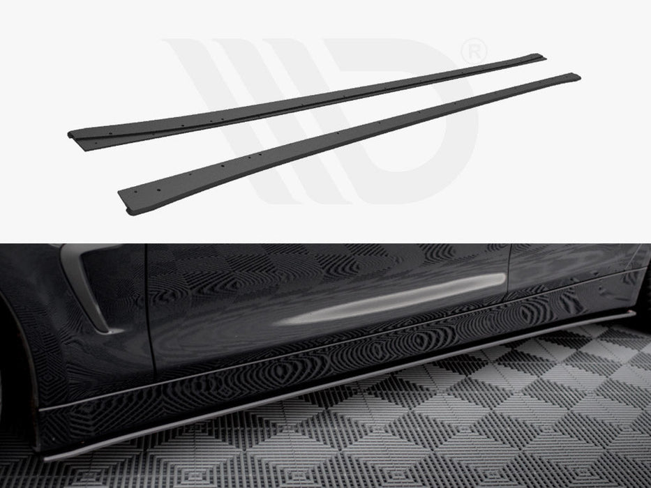 STREET PRO SIDE SKIRTS DIFFUSERS BMW 4 GRAN COUPE F36
