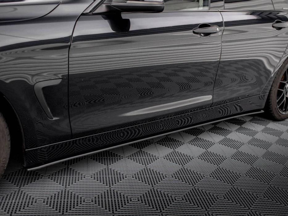 STREET PRO SIDE SKIRTS DIFFUSERS BMW 4 GRAN COUPE F36