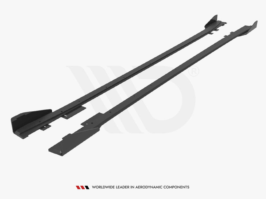 STREET PRO SIDE SKIRTS DIFFUSERS + FLAPS BMW 4 GRAN COUPE F36