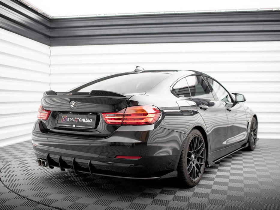 STREET PRO REAR DIFFUSER + FLAPS BMW 4 GRAN COUPE F36