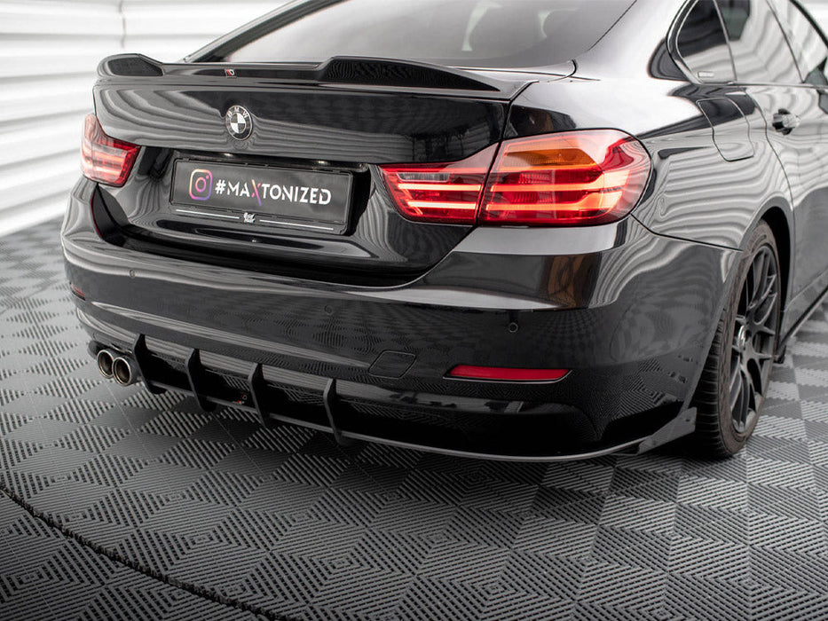 STREET PRO REAR DIFFUSER + FLAPS BMW 4 GRAN COUPE F36