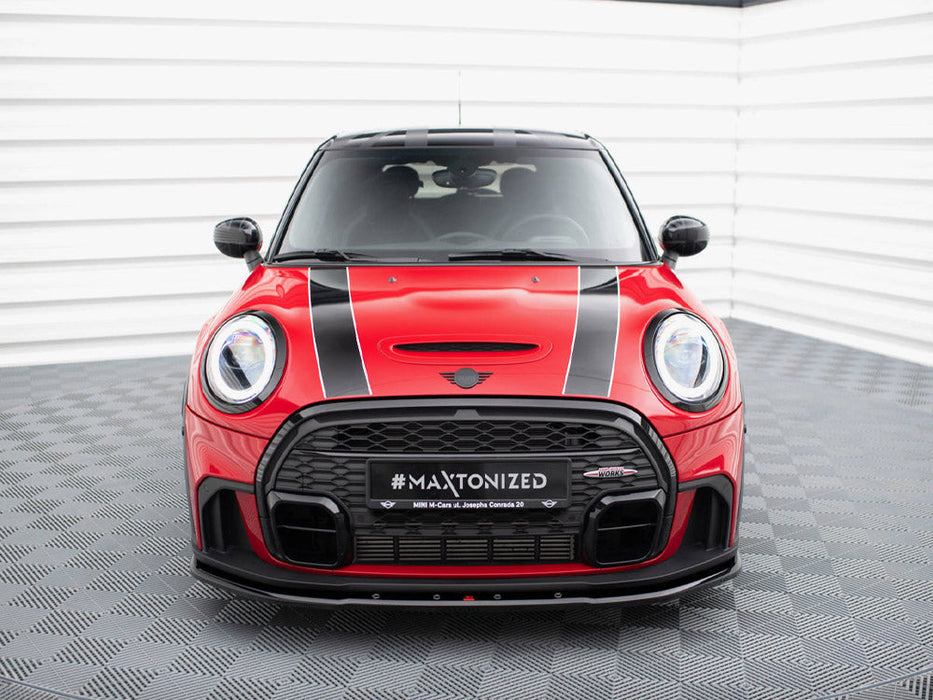 FRONT SPLITTER V.1 MINI COOPER S JOHN COOPER WORKS F55 FACELIFT ...