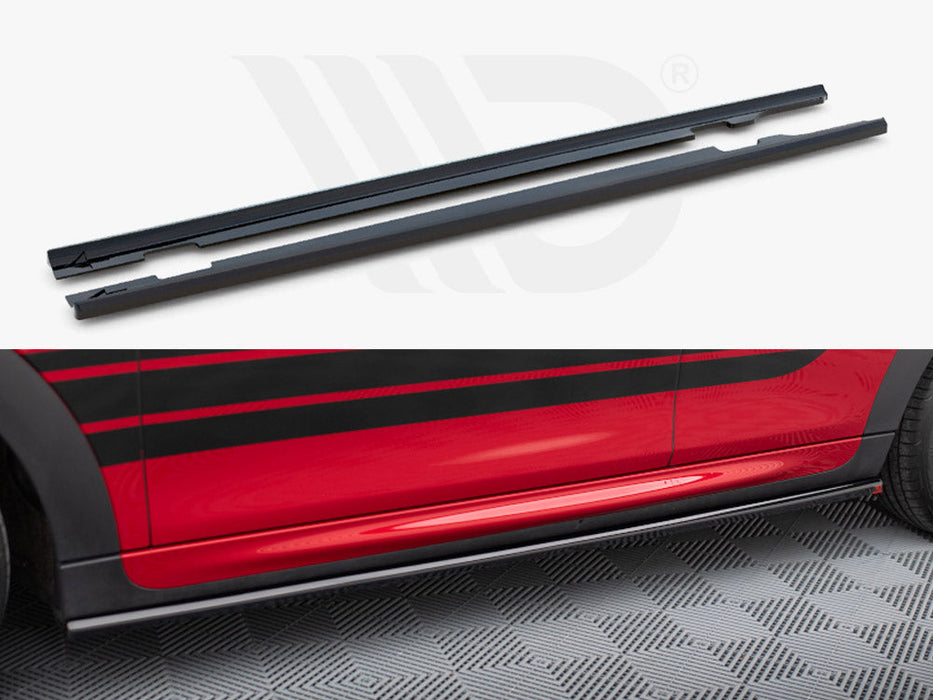 SIDE SKIRTS DIFFUSERS MINI COOPER S JOHN COOPER WORKS F55 FACELIFT