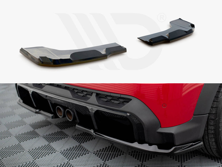 REAR SIDE SPLITTERS MINI COOPER S JOHN COOPER WORKS F55 FACELIFT