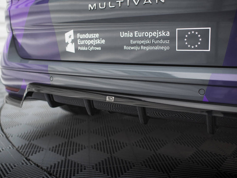 CENTRAL REAR SPLITTER (VERTICAL BARS) VW MULTIVAN T7