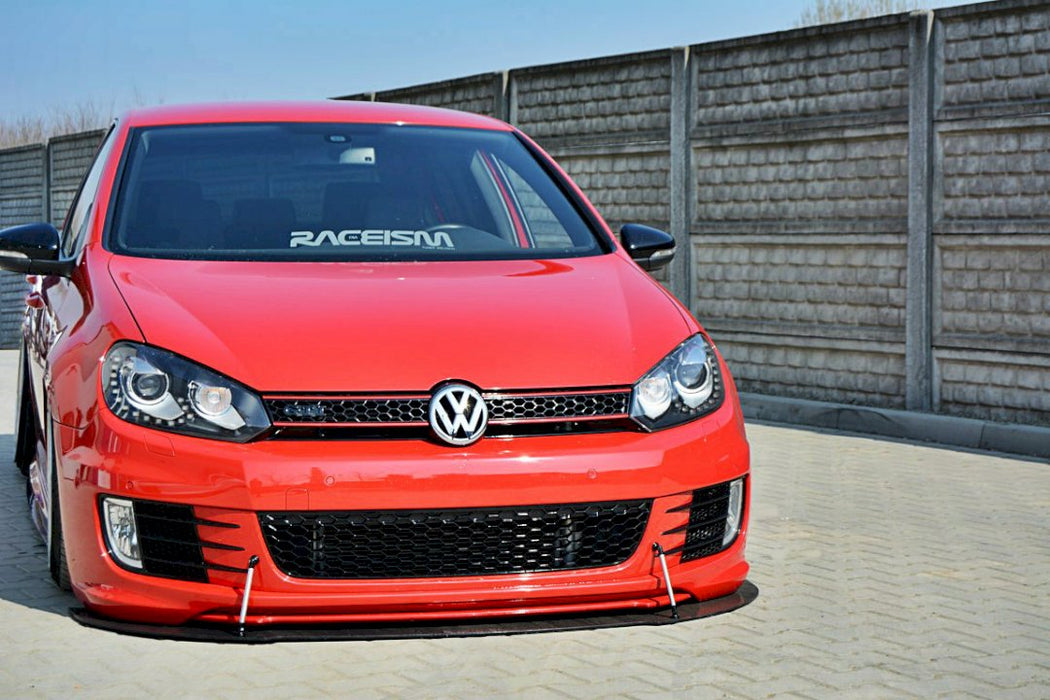 FRONT RACING SPLITTER VW GOLF MK6 GTI 35TH