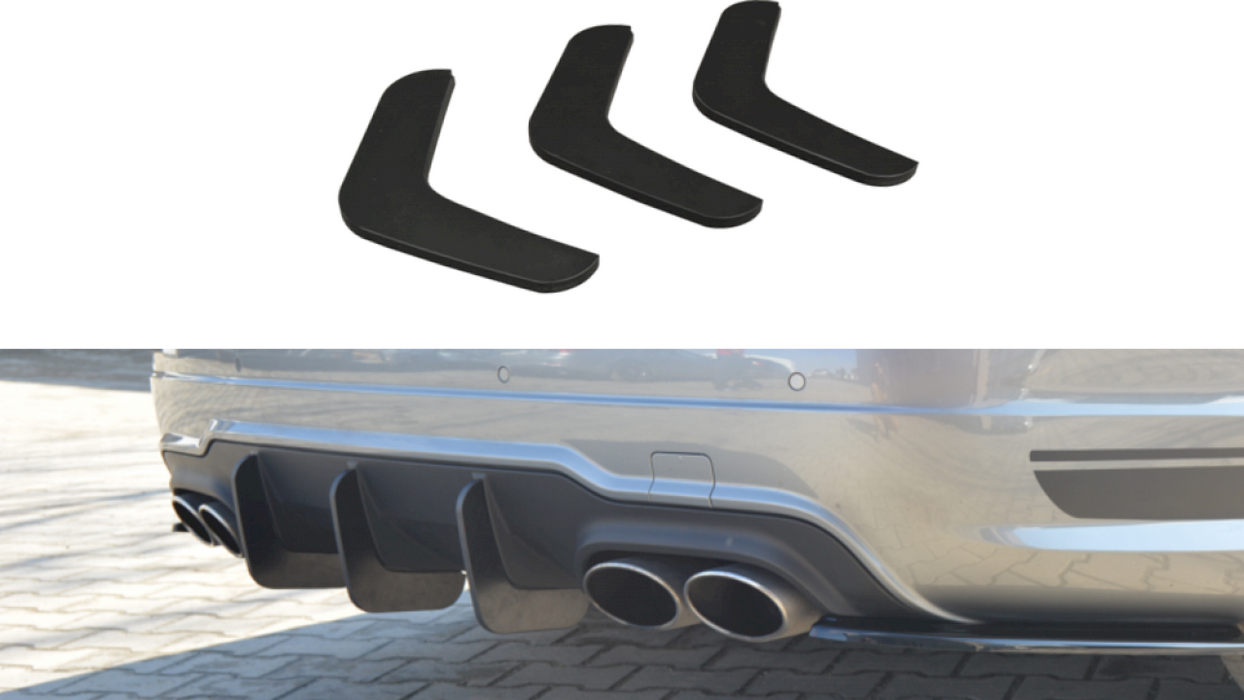 REAR DIFFUSER V.2 MERCEDES C W204 AMG-LINE (FACELIFT) (2011-2014)