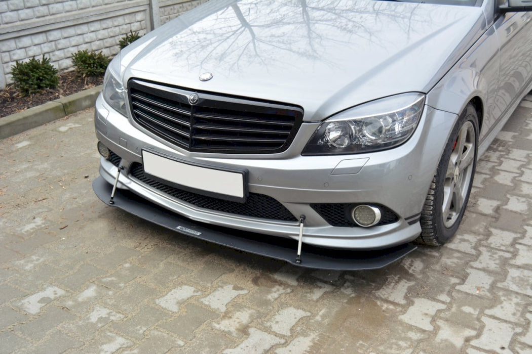 FRONT RACING SPLITTER MERCEDES C W204 AMG-LINE (PREFACE)