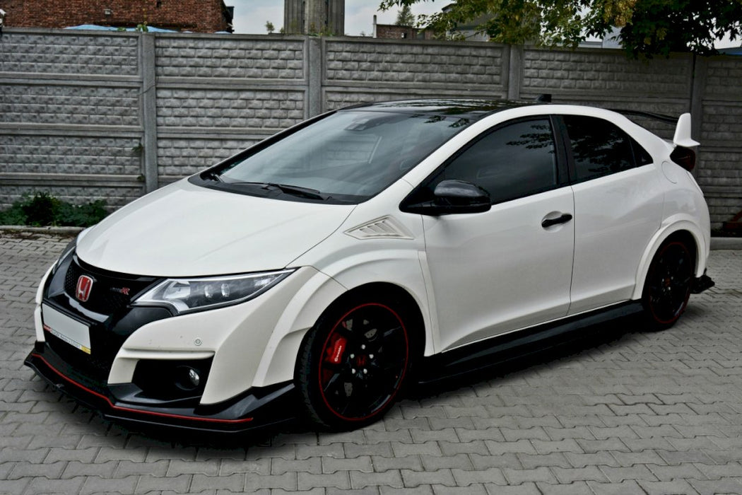 FRONT SPLITTER V.1 HONDA CIVIC IX TYPE R (2015-2017)