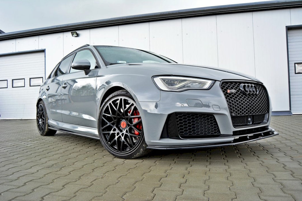 FRONT SPLITTER V.2 AUDI RS3 8VA SPORTBACK PRE-FACELIFT (2015-2016)