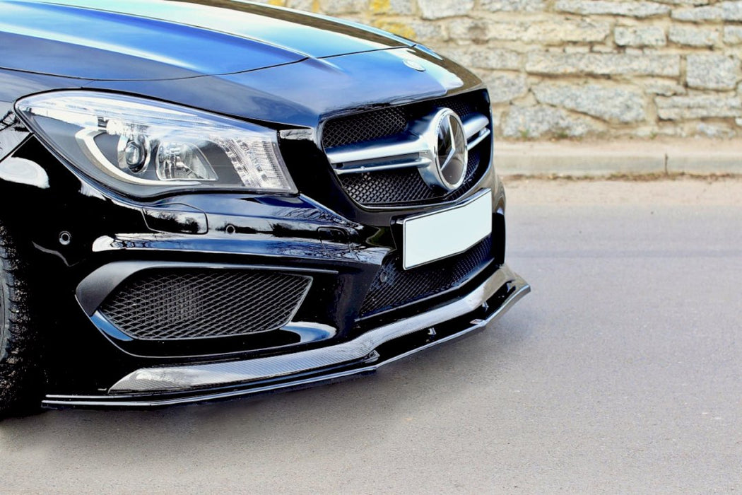 FRONT SPLITTER V.2 MERCEDES CLA 45 AMG C117 (PRE-FACELIFT)