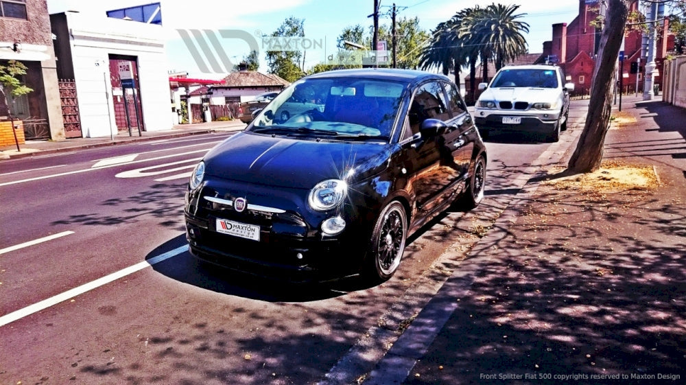 FRONT SPLITTER V.1 FIAT 500 PRE-FACELIFT (2007-2014)