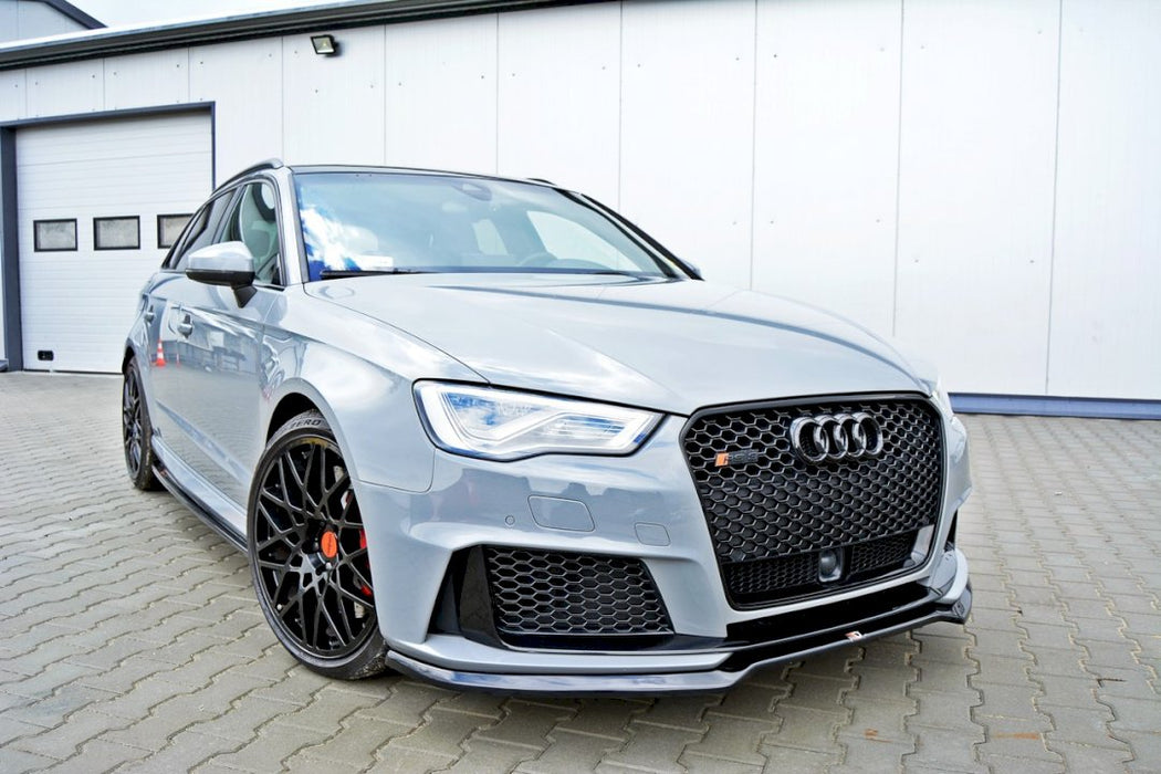 FRONT SPLITTER V.1 AUDI RS3 8VA SPORTBACK PRE-FACELIFT (2015-2016)