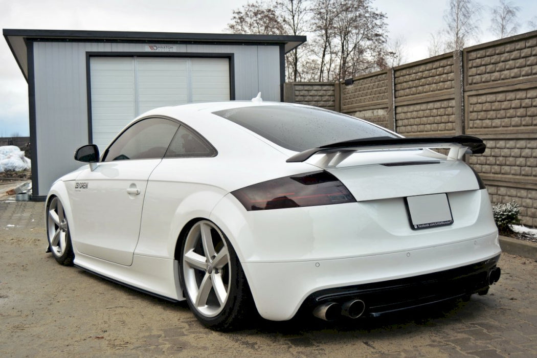 CENTRAL REAR SPLITTER AUDI TT S 8J (WITH A VERTICAL BAR) (2008-13)