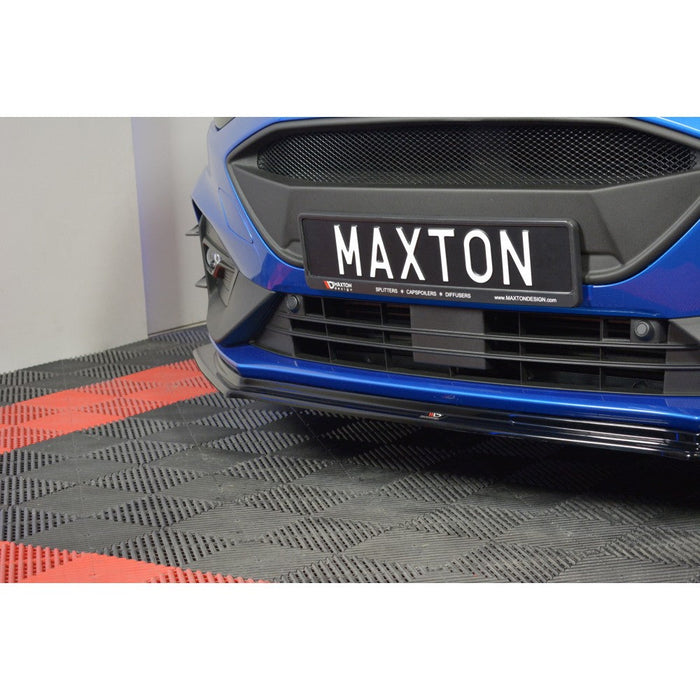 Maxton Design Ford focus MK4 ST-Line (2018-UP) Front splitter V.5