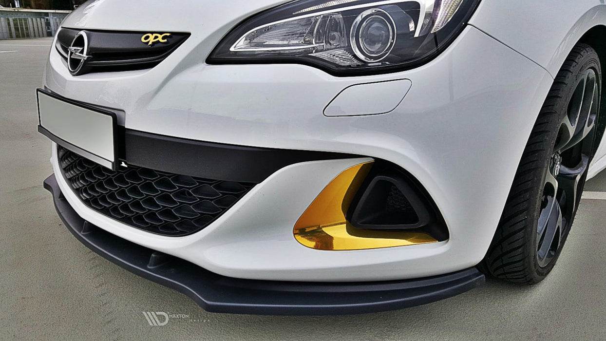 FRONT SPLITTER OPEL ASTRA J OPC / VXR V.1