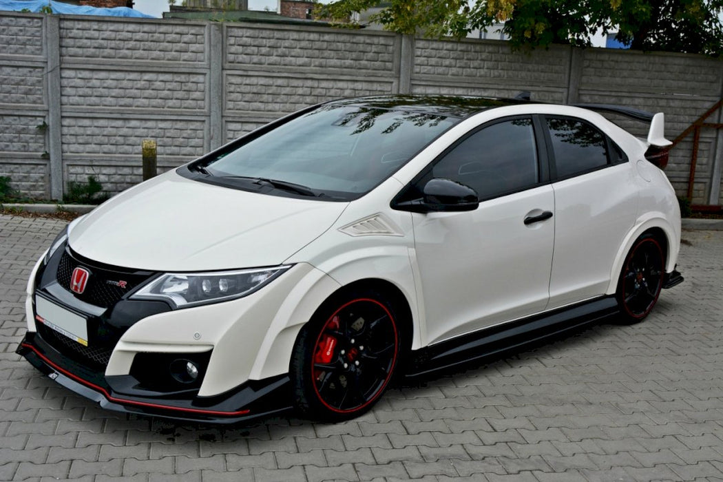 FRONT SPLITTER V.2 HONDA CIVIC IX TYPE R (2015-2017)