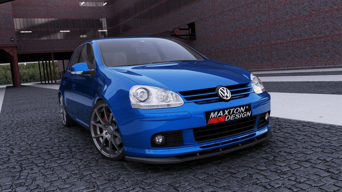 FRONT SPLITTER VW GOLF MK5 FIT ONLY WITH VOTEX FRONT LIP Emerald Struts