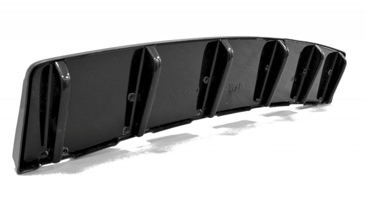 CENTRAL REAR SPLITTER AUDI S6 C7 AVANT (WITH VERTICAL BARS)