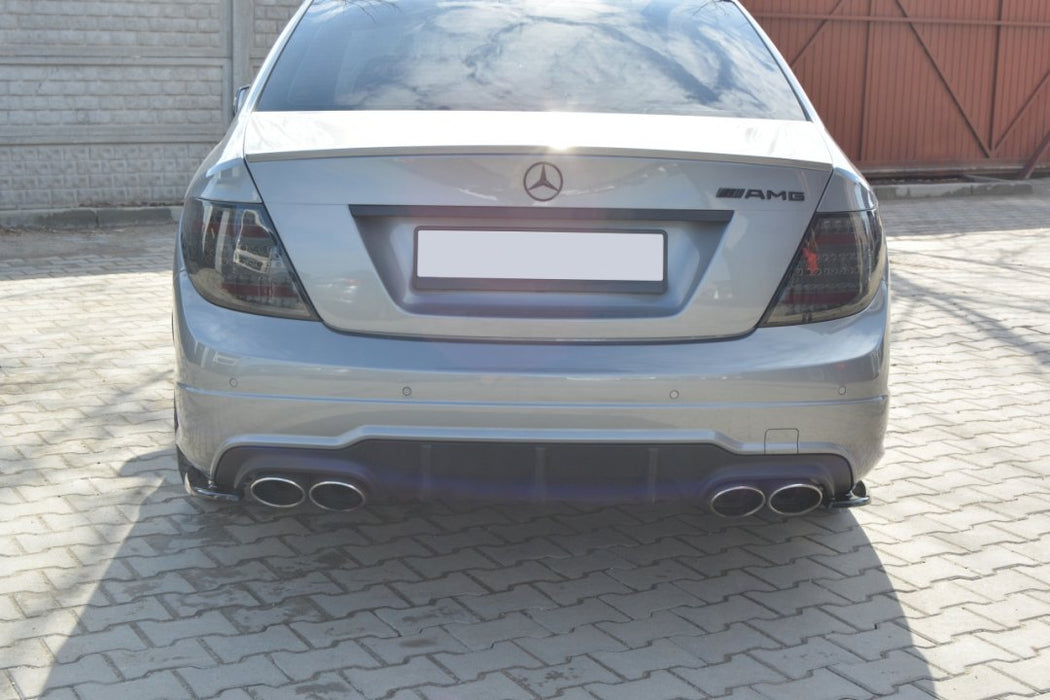 REAR SIDE SPLITTERS MERCEDES C W204 AMG-LINE (FACELIFT) 2010-2015