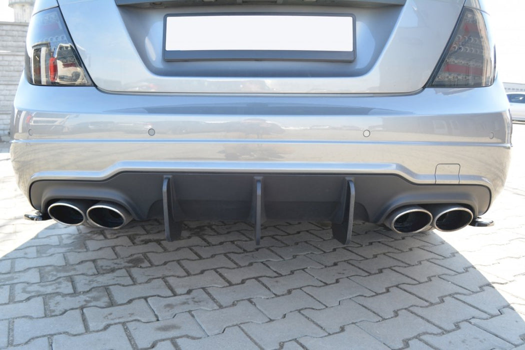 REAR DIFFUSER V.2 MERCEDES C W204 AMG-LINE (FACELIFT) (2011-2014)