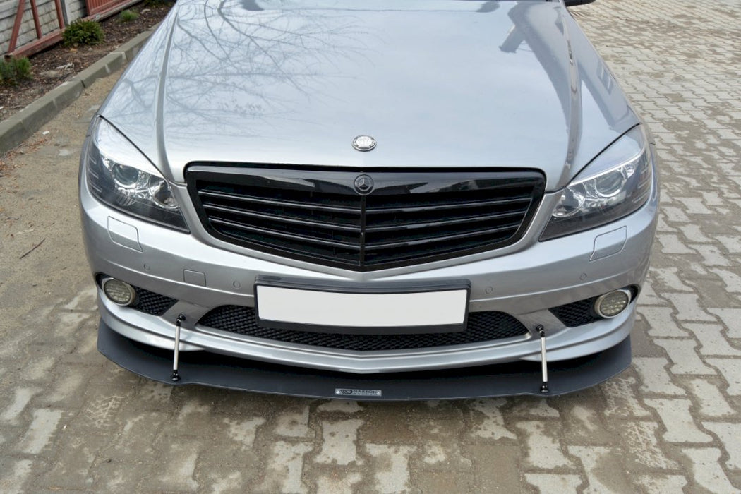 FRONT RACING SPLITTER MERCEDES C W204 AMG-LINE (PREFACE)