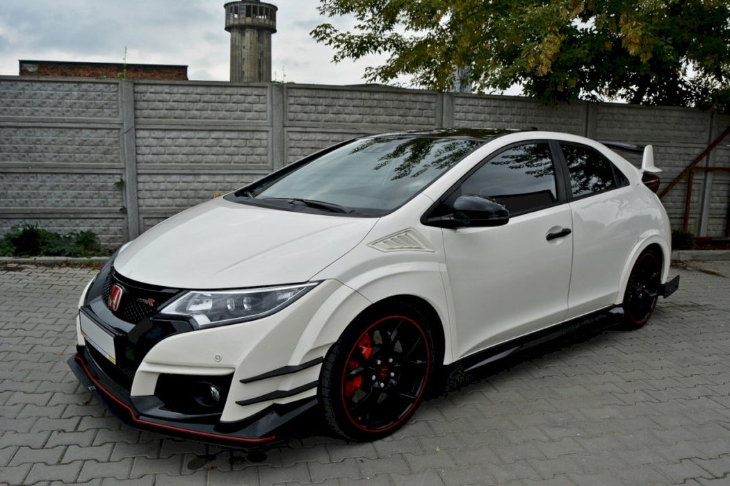 FRONT RACING SPLITTER V.1 HONDA CIVIC IX TYPE R (2015-2017)