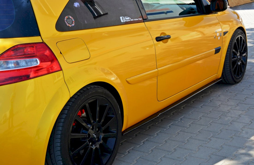SIDE SKIRTS DIFFUSERS RENAULT MEGANE II RS