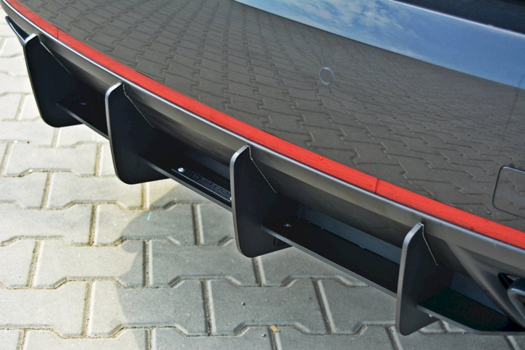 REAR DIFFUSER SKODA OCTAVIA VRS MK3/ MK3.5 HATCHBACK/ ESTATE