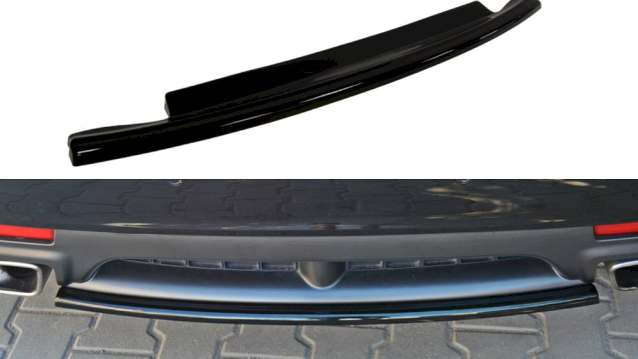 CENTRAL REAR SPLITTER SAAB 9-3 TURBO X (2007-11)