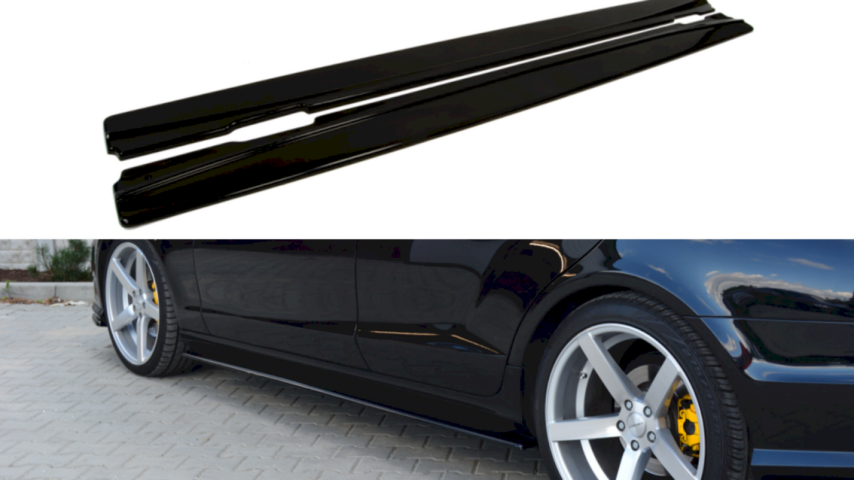 SIDE SKIRTS DIFFUSERS MERCEDES CLS C218 AMG-LINE (2011-2014)